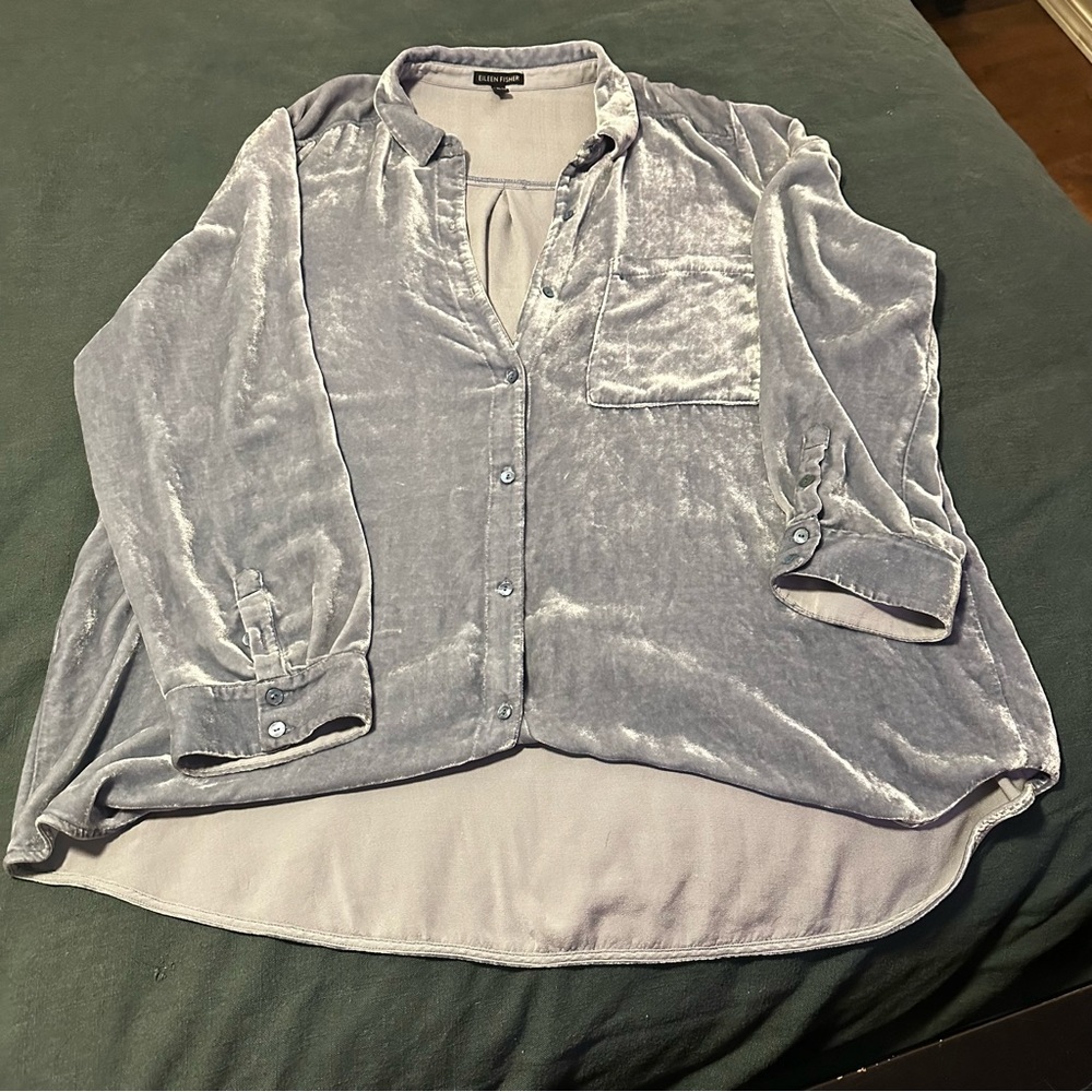 Eileen Fisher Velvet Top